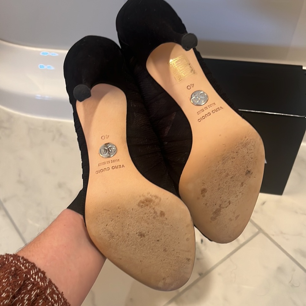 Elegant black Dolce heels - Picture 4 of 4
